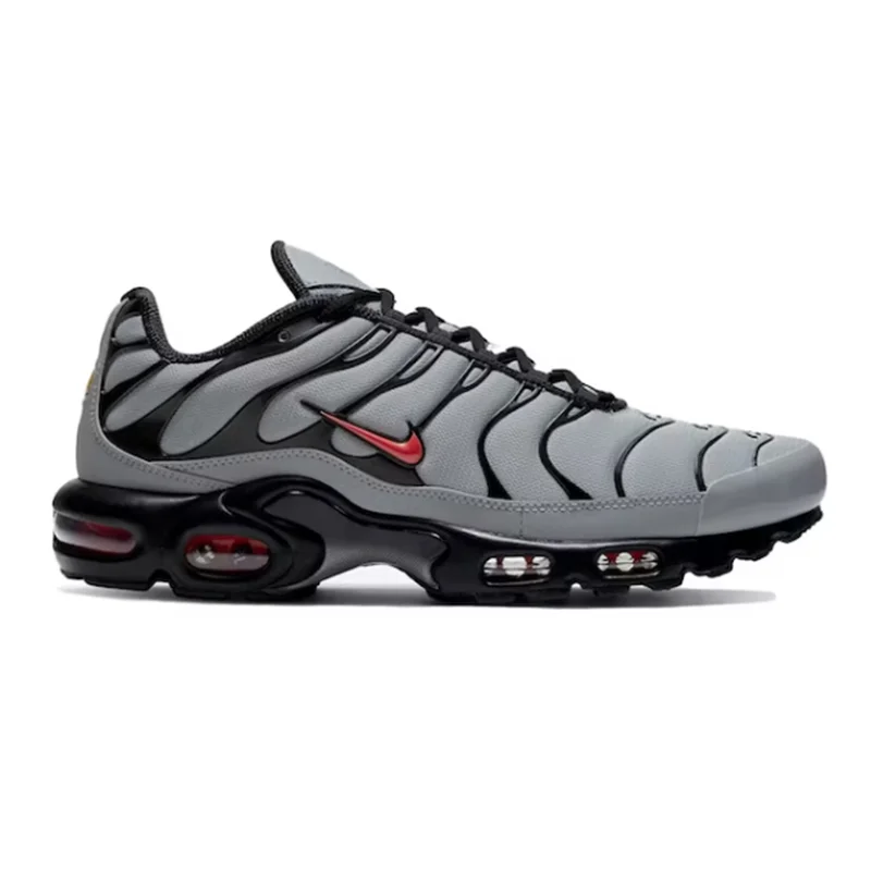 Nike air Max Plus Wolf Grey Black Crimson 