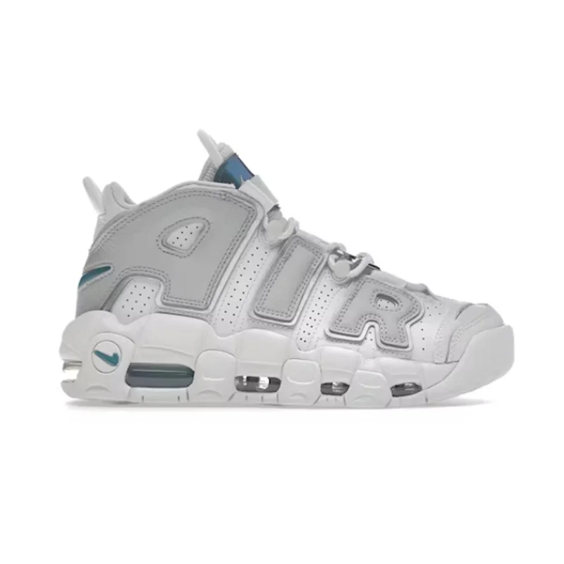 Nike air More Uptempo Metallic Teal 