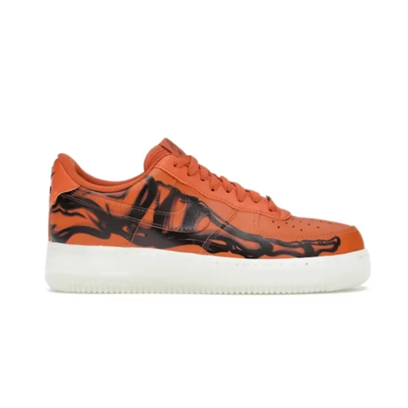 OG batch Nike air Force 1 Low Orange Skeleton Halloween 