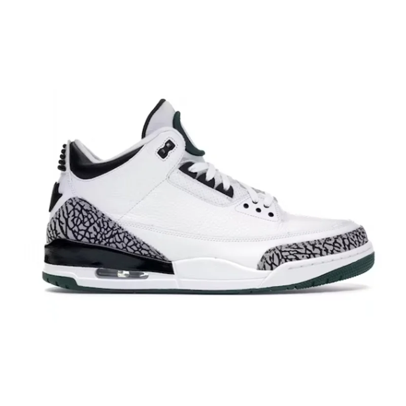 OG batch Jordan 3 Retro Oregon Ducks Pit Crew White 