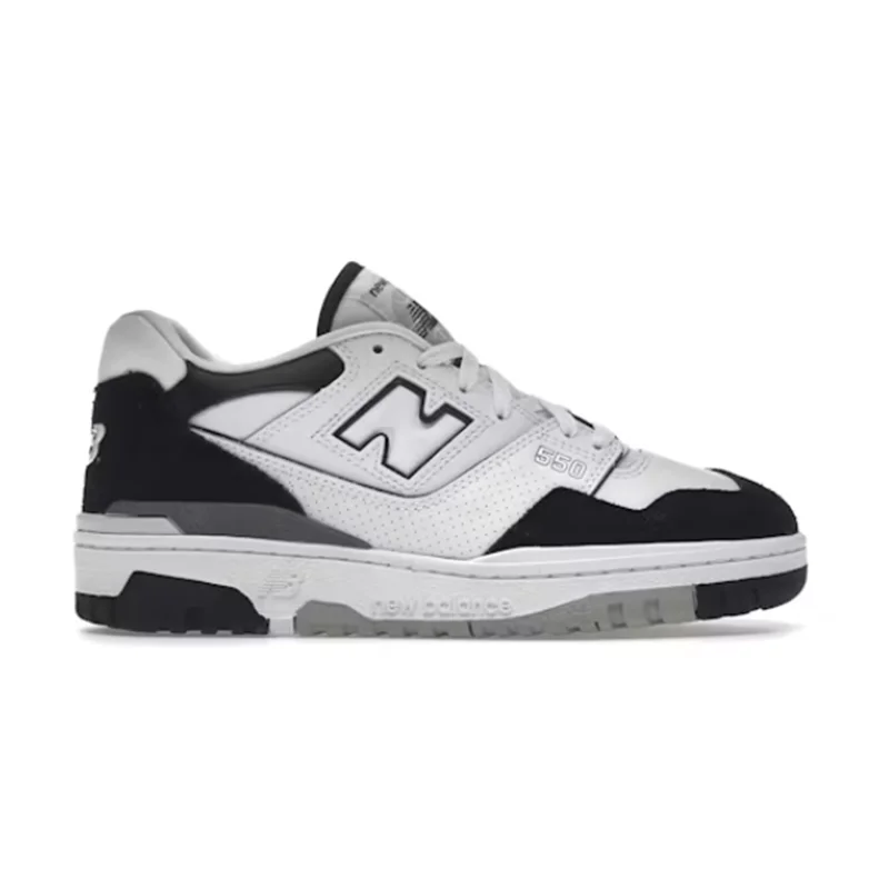 New Balance 550 White Black Rain Cloud 