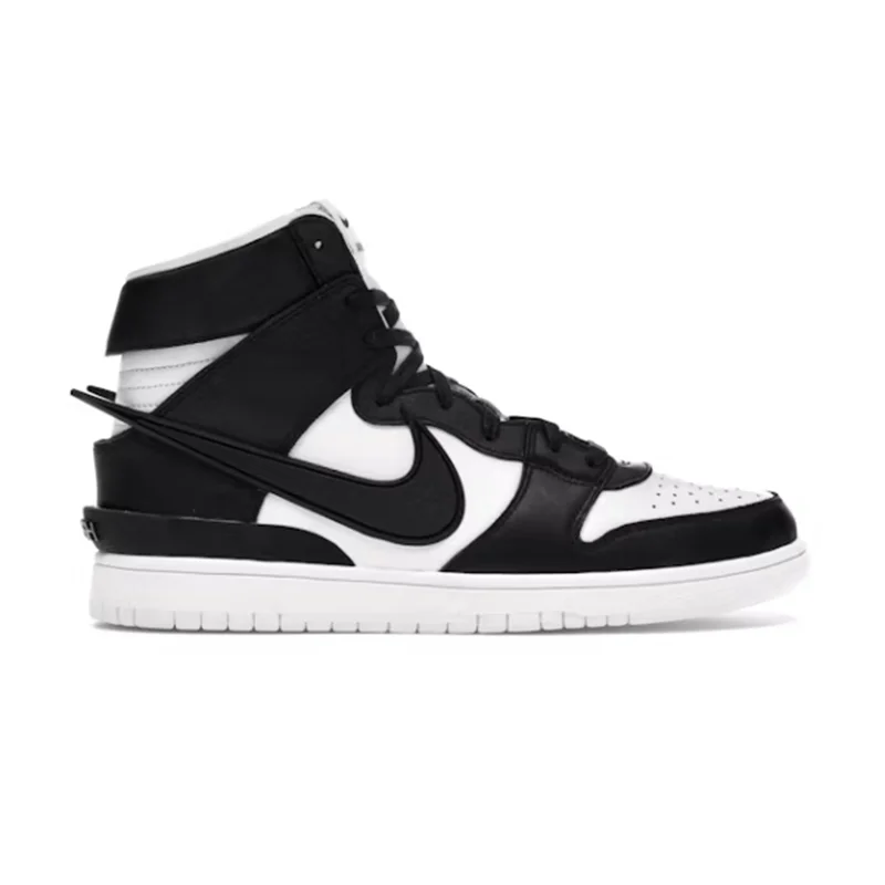 OG batch Nike Dunk High AMBUSH Black White 