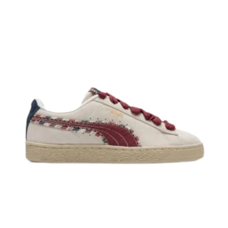 Puma Suede Bz Fringe &#39;white red navy&#39; 