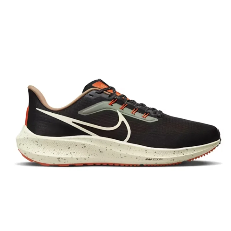 Nike air Zoom Pegasus 39 Black Green Safety Orange 