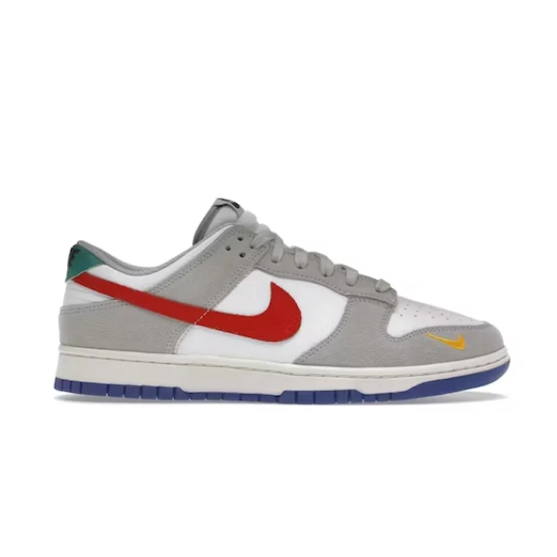 OG batch Nike Dunk Low Light Iron Ore Red Blue 