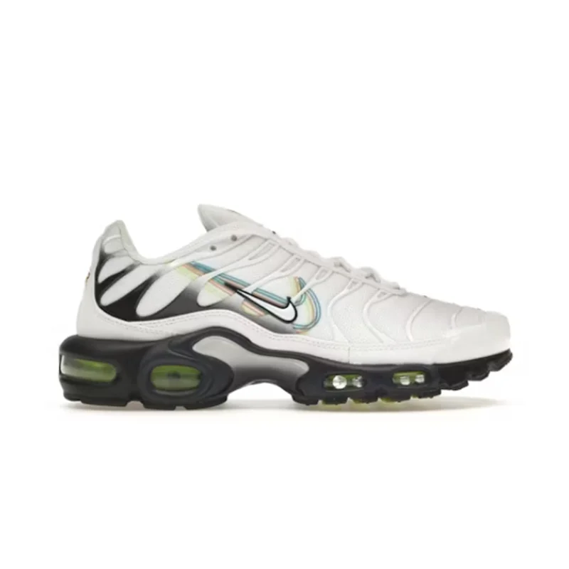 Nike air Max Plus 3D Swoosh White Volt Football Grey Blackened Blue 