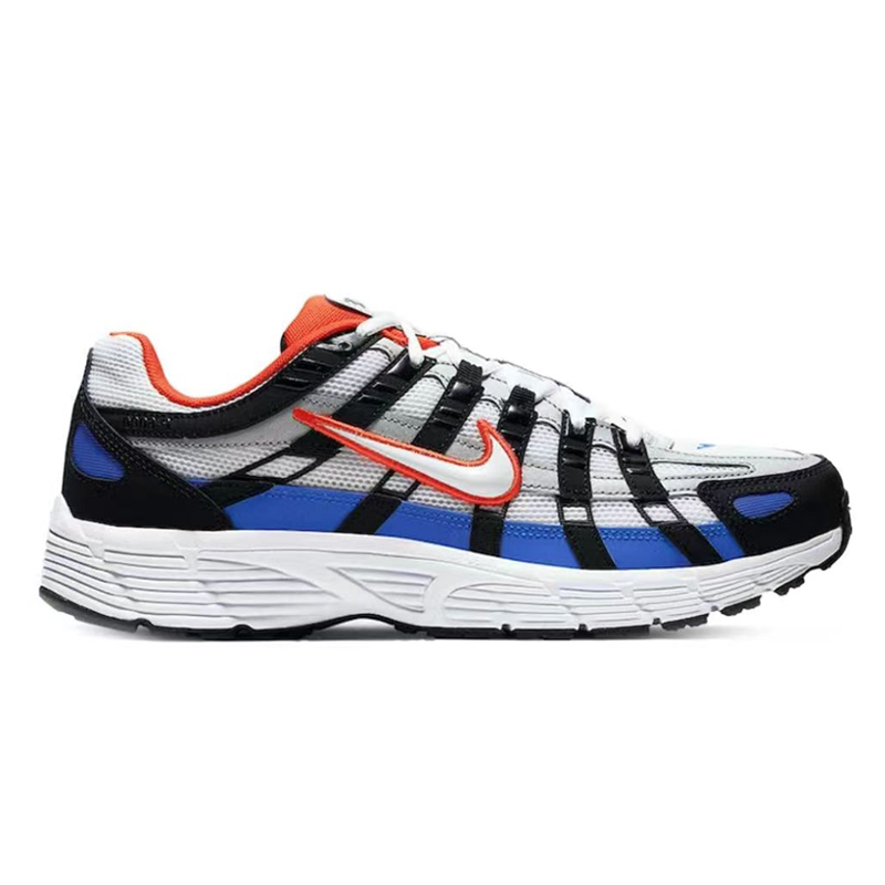 Nike P-6000 Sneakers — White & Blue & Orange