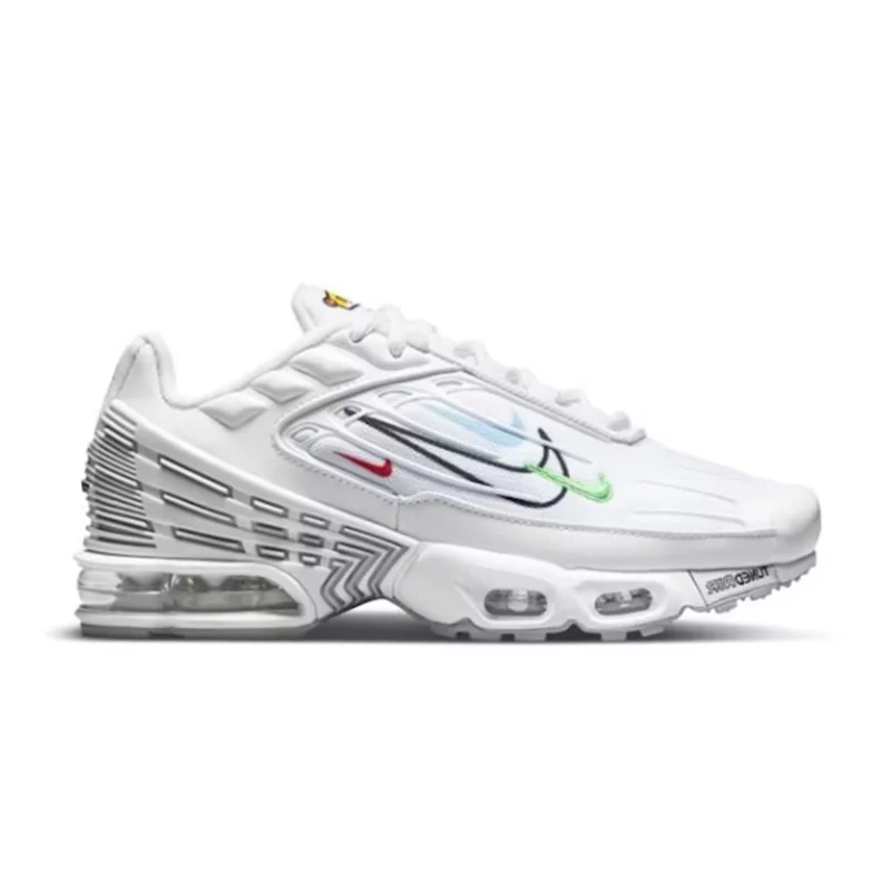 Nike air Max Plus 3 White Multi Swoosh 