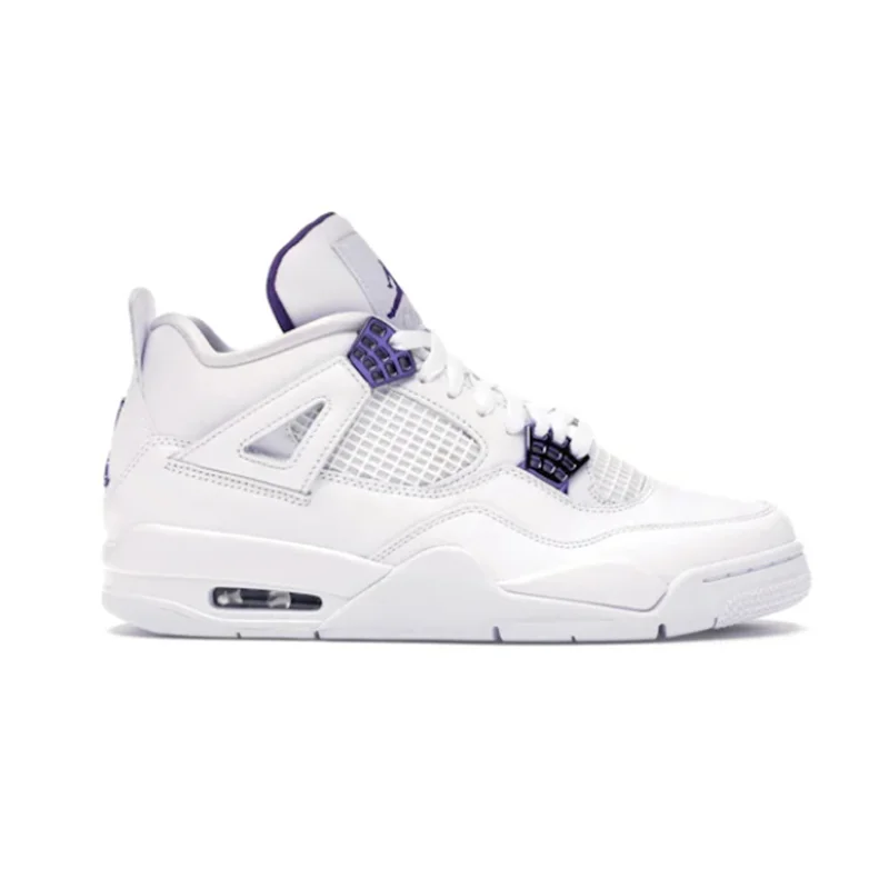 PB batch Jordan 4 Retro Metallic Purple 