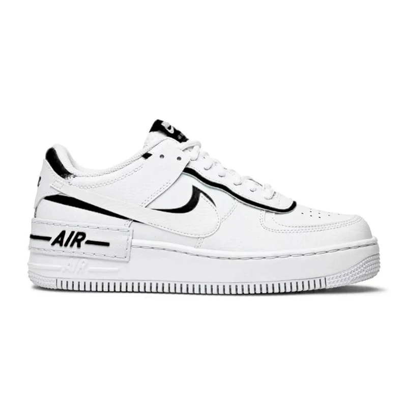 Nike air Force 1 Shadow White Black 