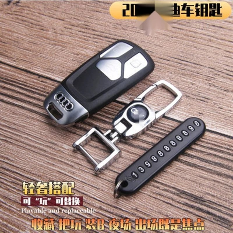 2020 Audi with circuit board, includes key cutting + keychain