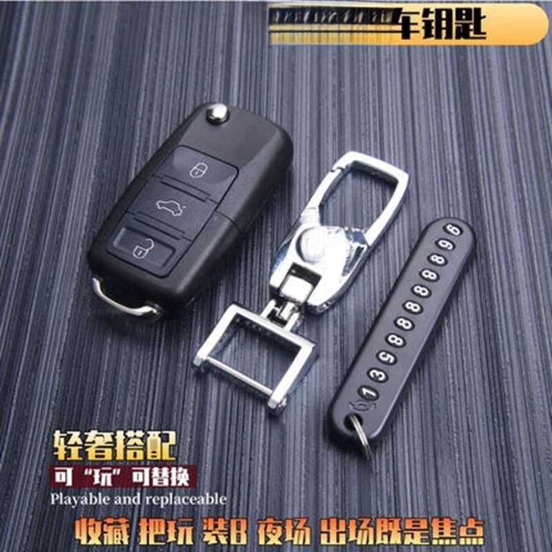 Volkswagen with circuit board, includes key cutting + keychain