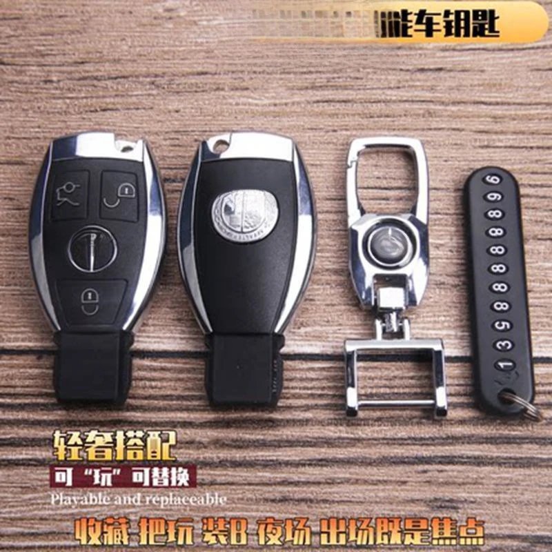 AMG with circuit board, includes key cutting + keychain