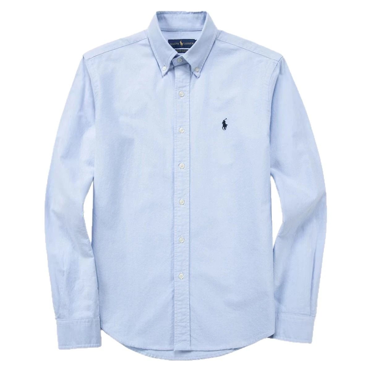 R*E*P*Same*Model*R*L*Rave*Pony*Label*Embroidery*Out*Trade*Long*Sleeve*Shirt*Pure*Cotton*Man
