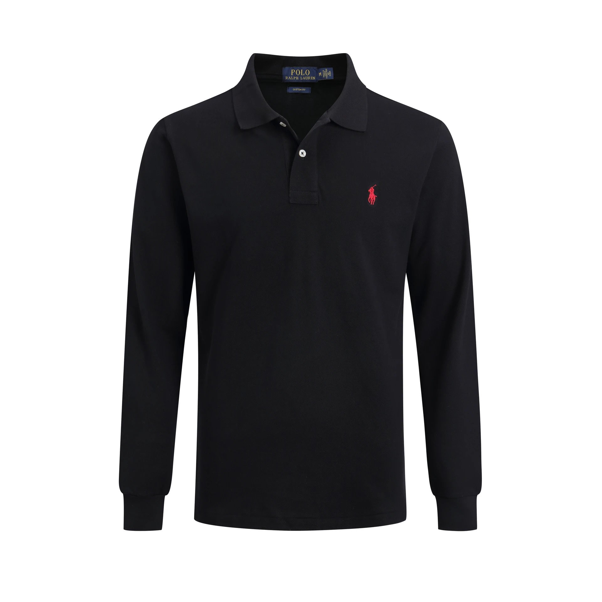 Black with Red Logo