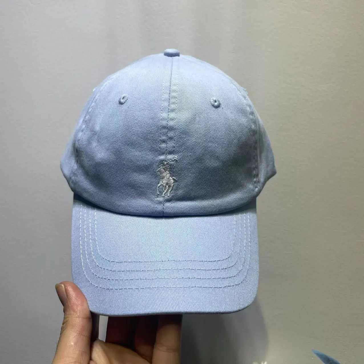 Blue and white embroidery