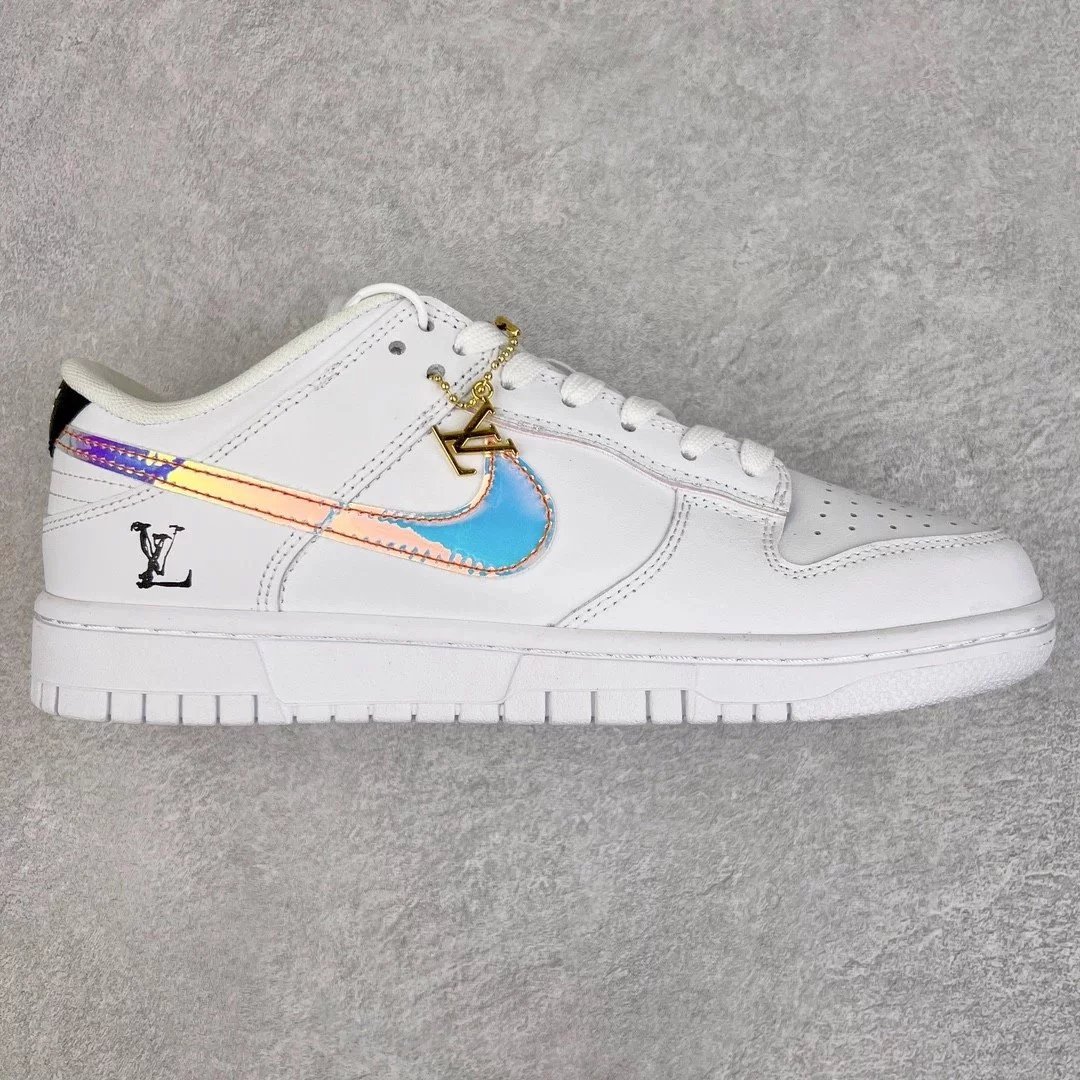 Nike Sneakers Dunk Low custom low-top — White laser