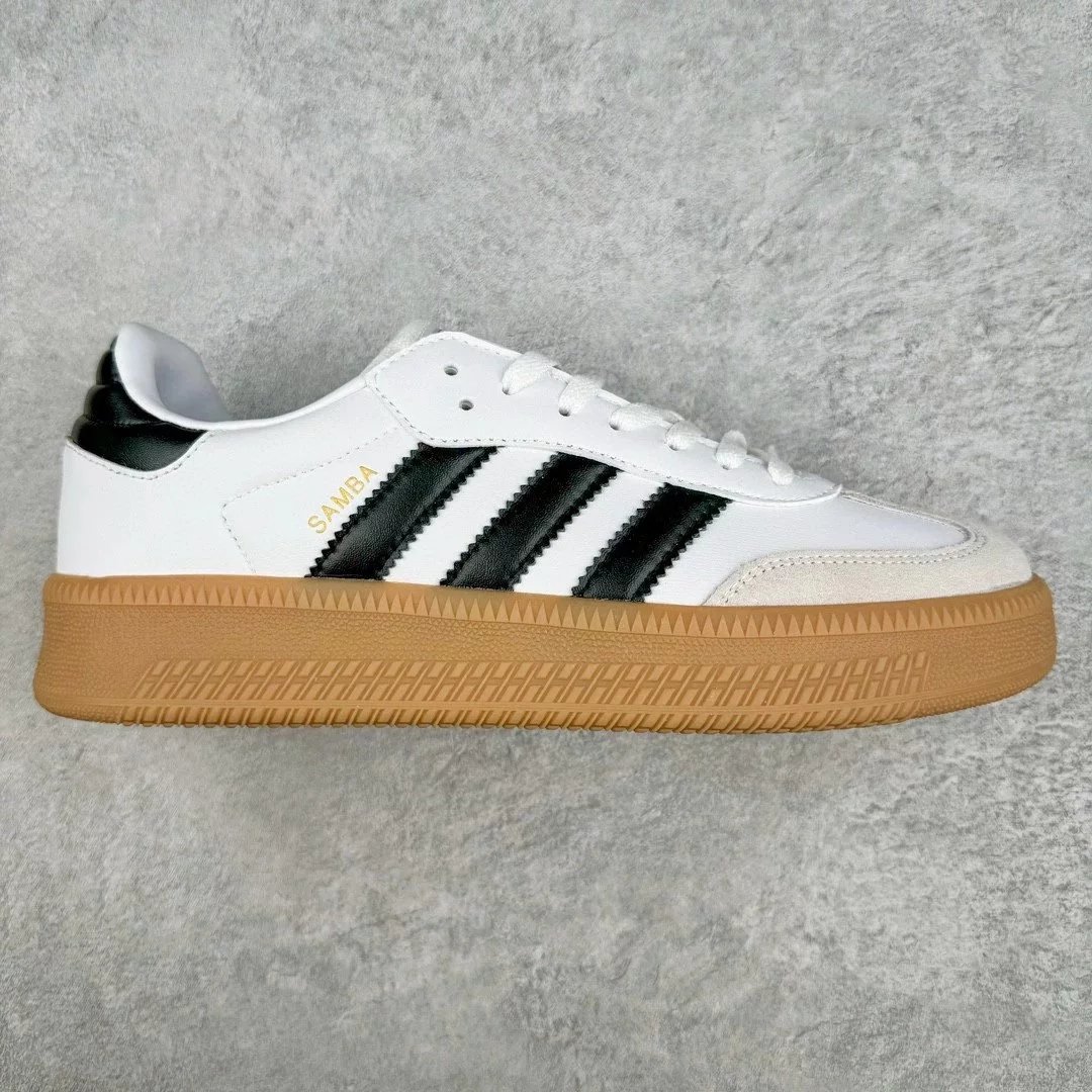 Adidas Sneakers Samba Platform — Black and white