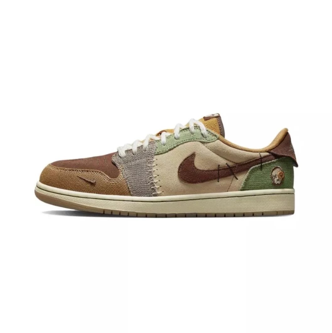 Nike Sneakers Air Jordan 1 Low — Brown DZ 7292-200