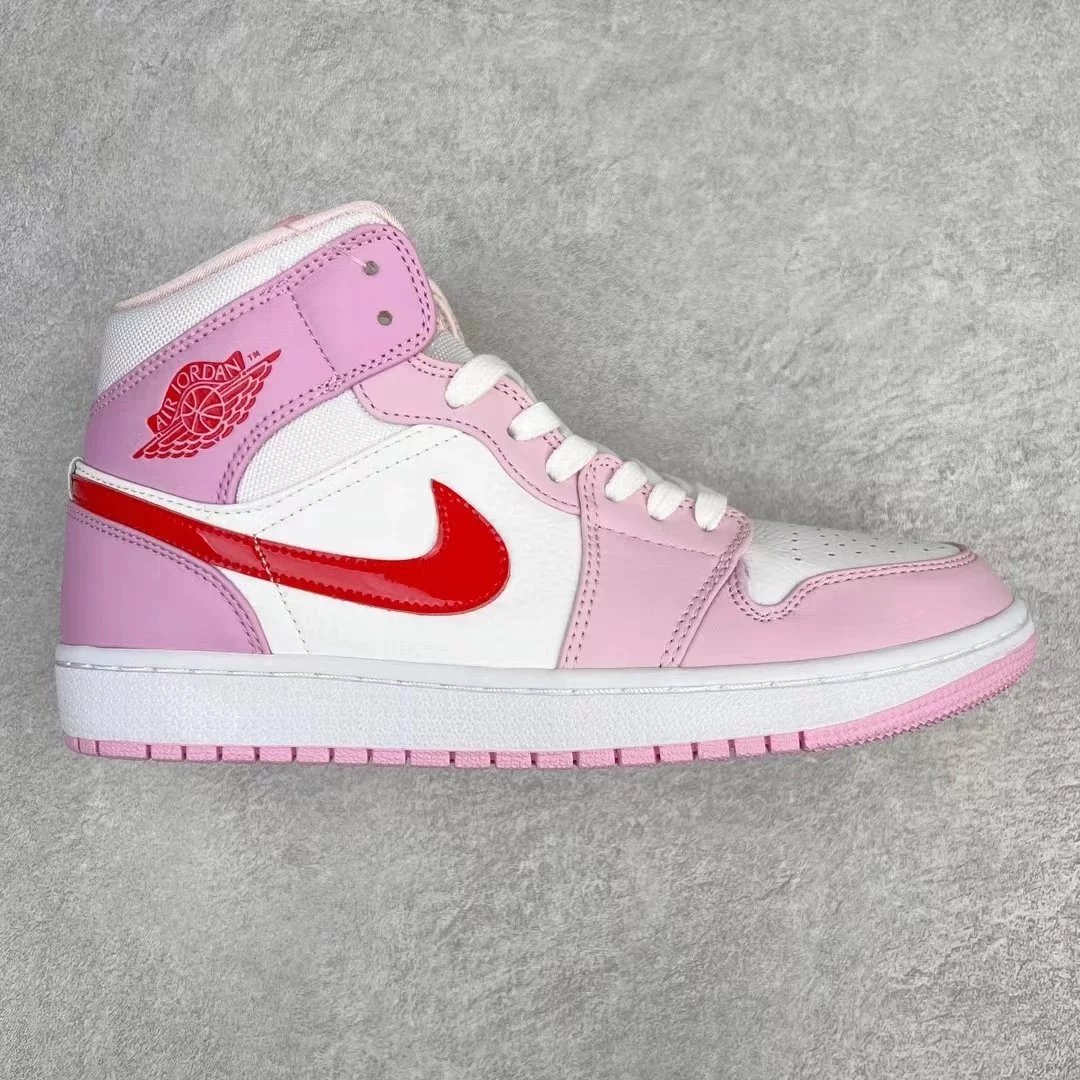 Jordan Sneakers Air 1 Mid — White powder