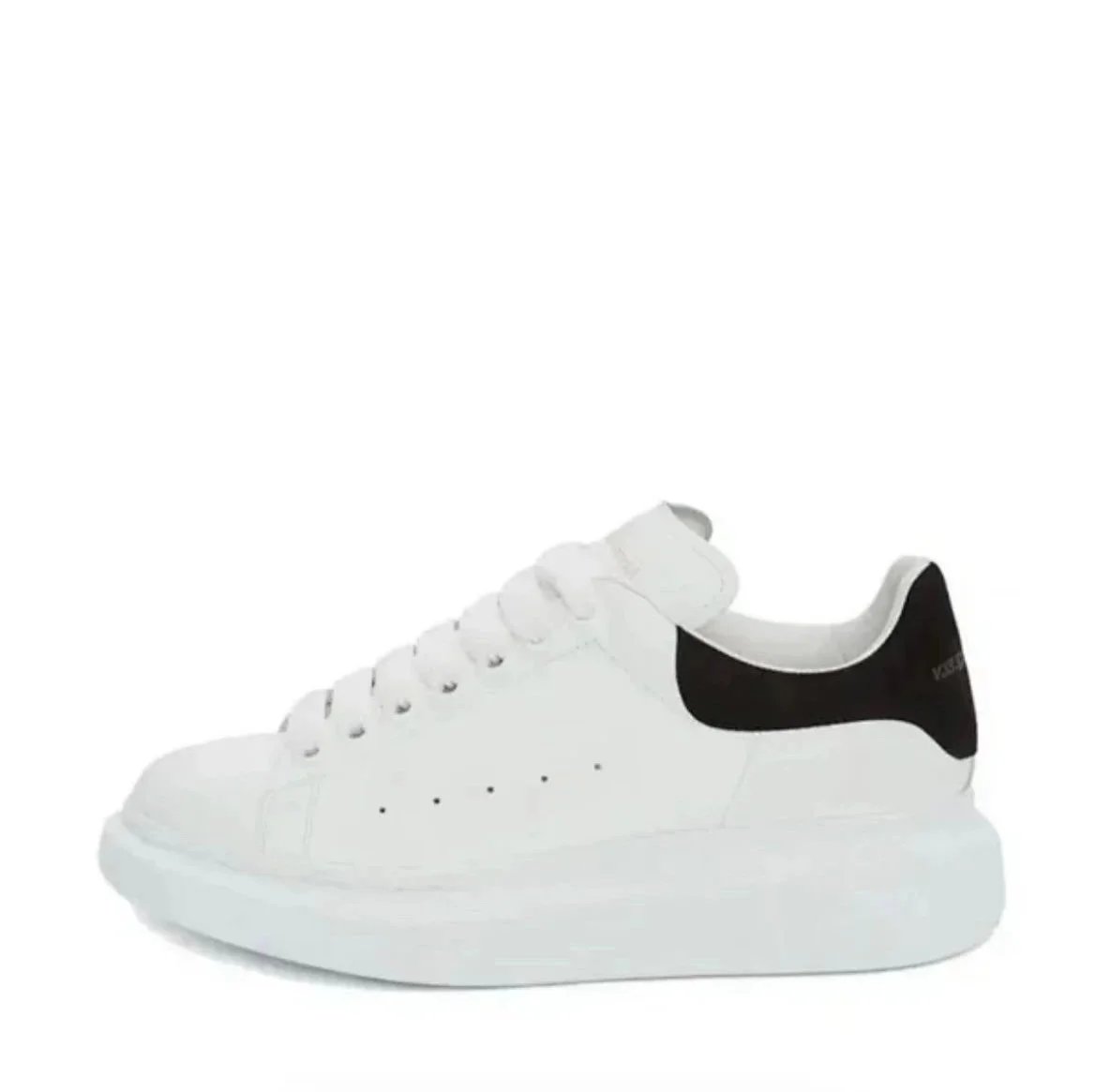 Unbranded Sneakers Chunky platform lace-up — Black Velvet Tail 553770 WHGP 79061