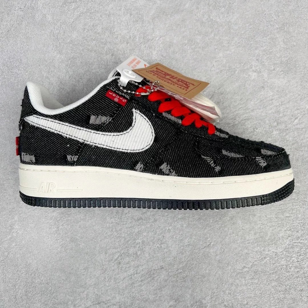 Nike Sneakers Air Force 1 Low Graphic — Black