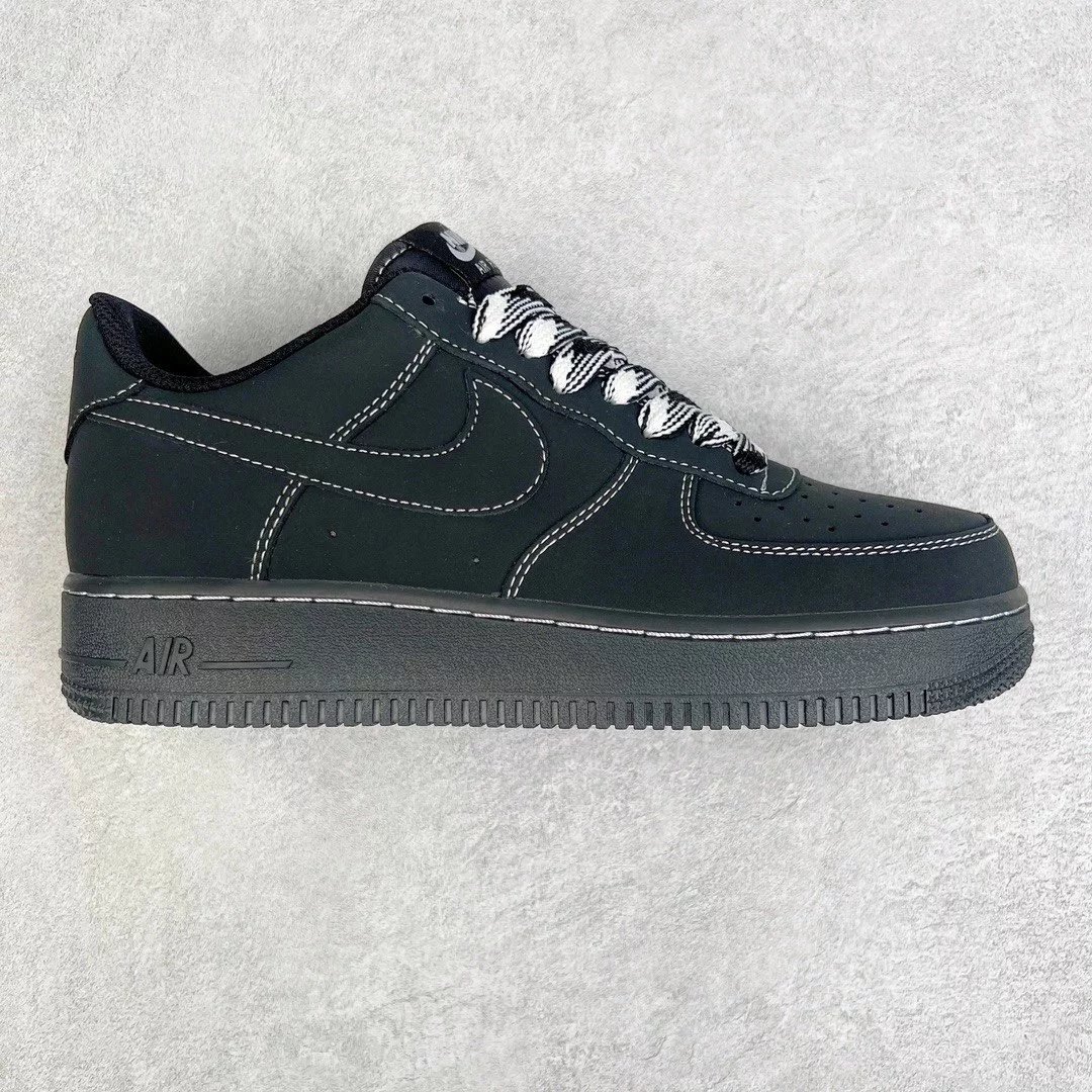 Nike Sneakers Air Force 1 Low Graphic — Black Warrior