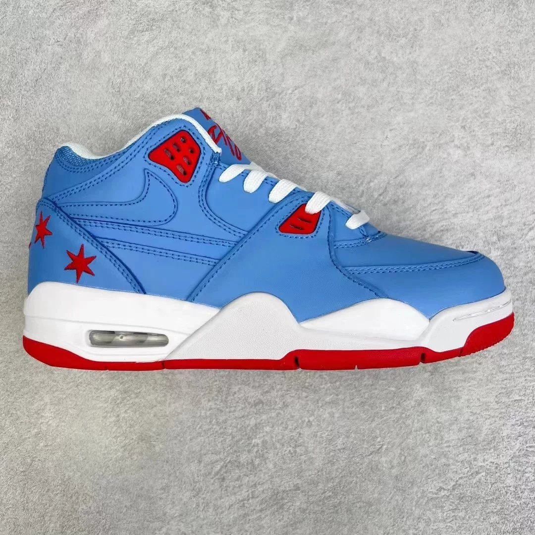 Nike Sneakers Air Flight 89 — Blue and red