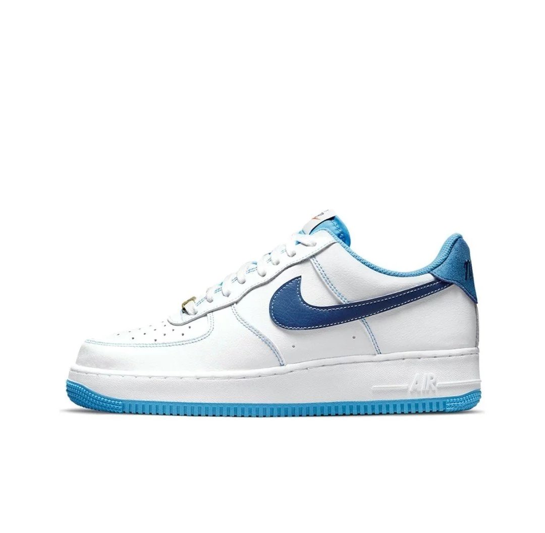 Nike Sneakers Air Force 1 Low — White and blue 2