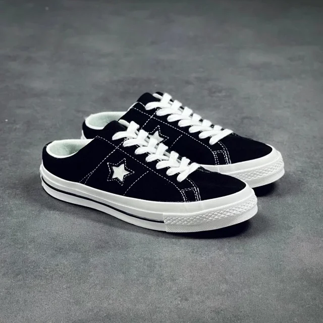 Unbranded Sneakers Low-Top Suede Star-Appliqué product detail image 7