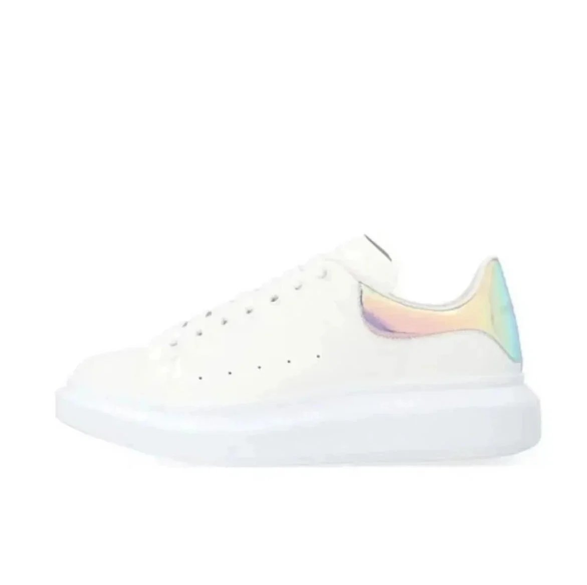 Unbranded Sneakers Chunky platform lace-up — oily shoe tail 561726 WHVI 59375