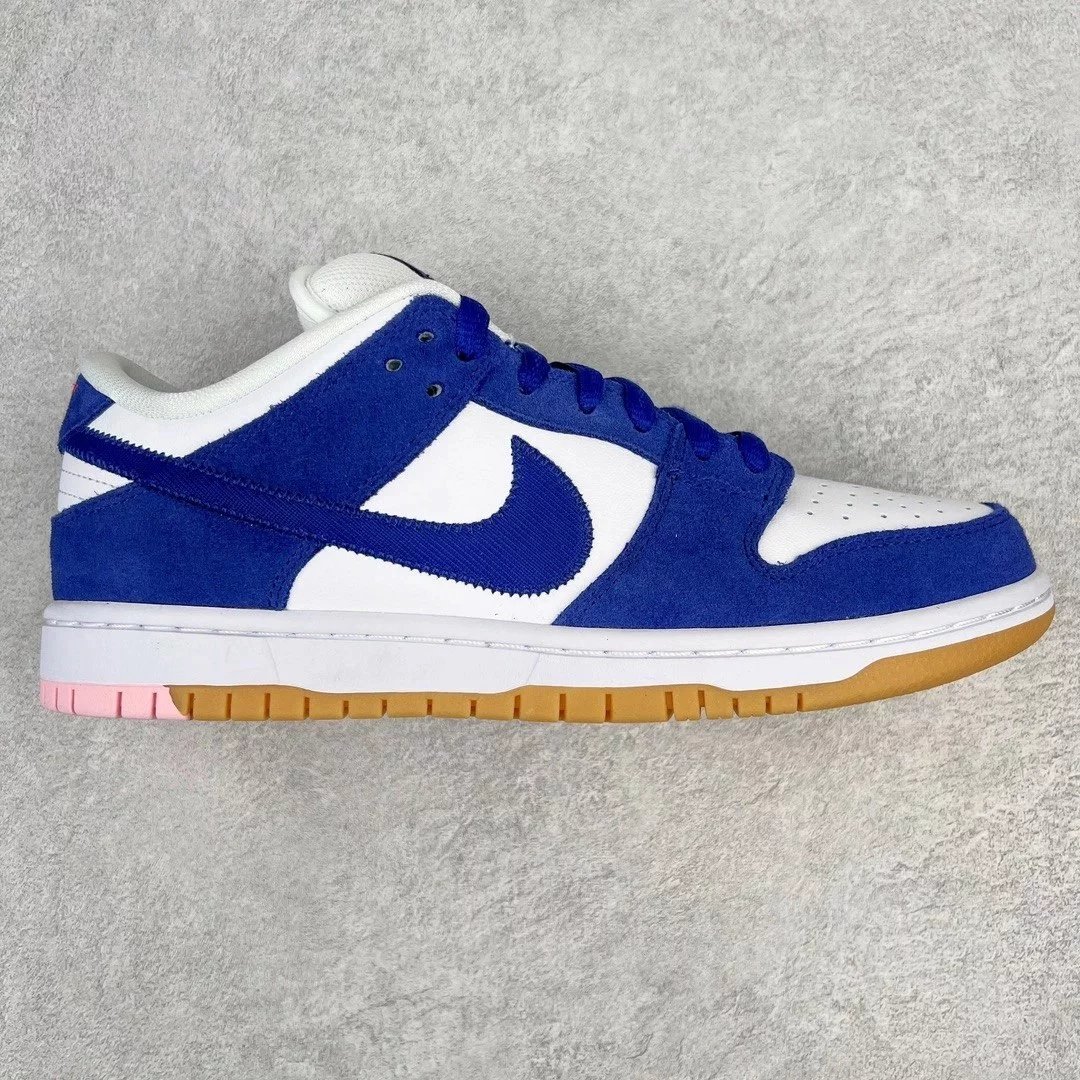 Nike Sneakers Dunk Low — White and blue