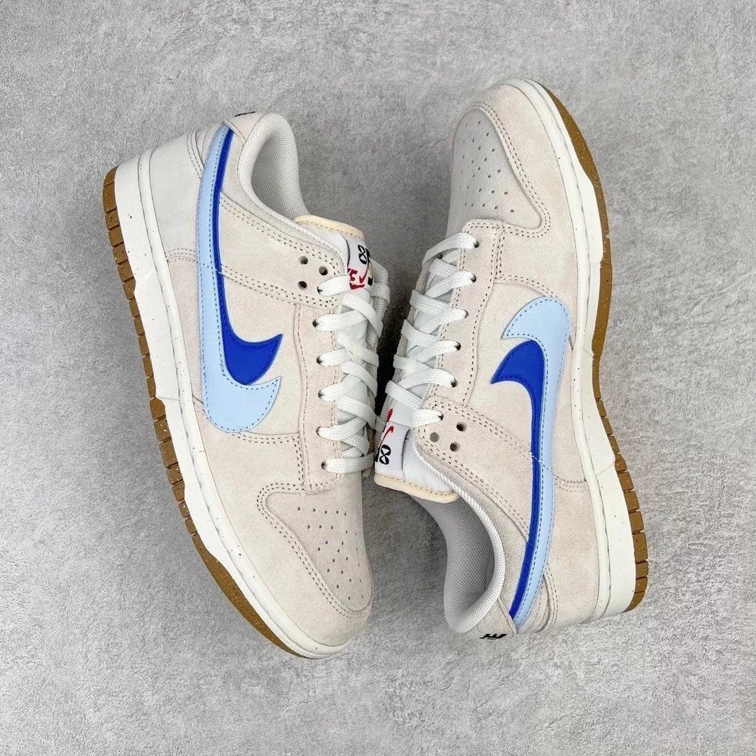 Nike Sneakers Dunk Low SE 85 Double Hook Deconstruction — sea salt iced tea