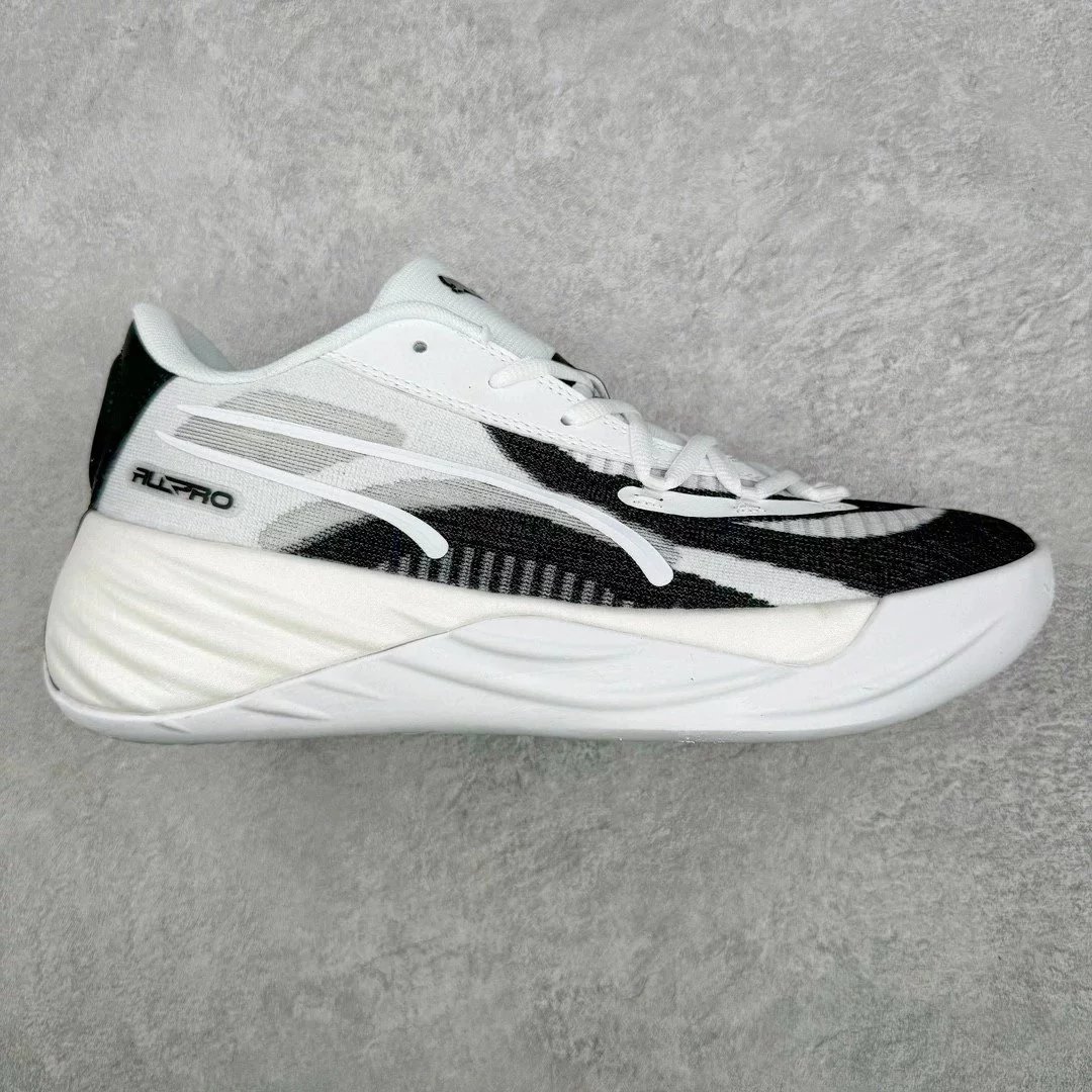 ALPRO Sneakers Low-Top Basketball — Black and white