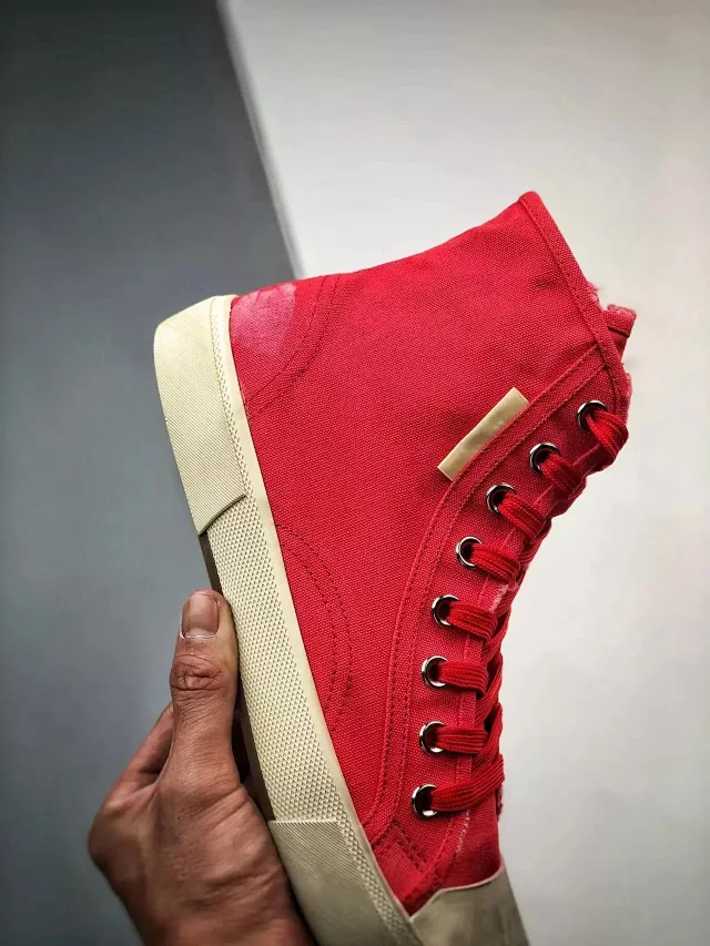 Unbranded Sneakers Distressed Denim Lace-Up product detail image 9