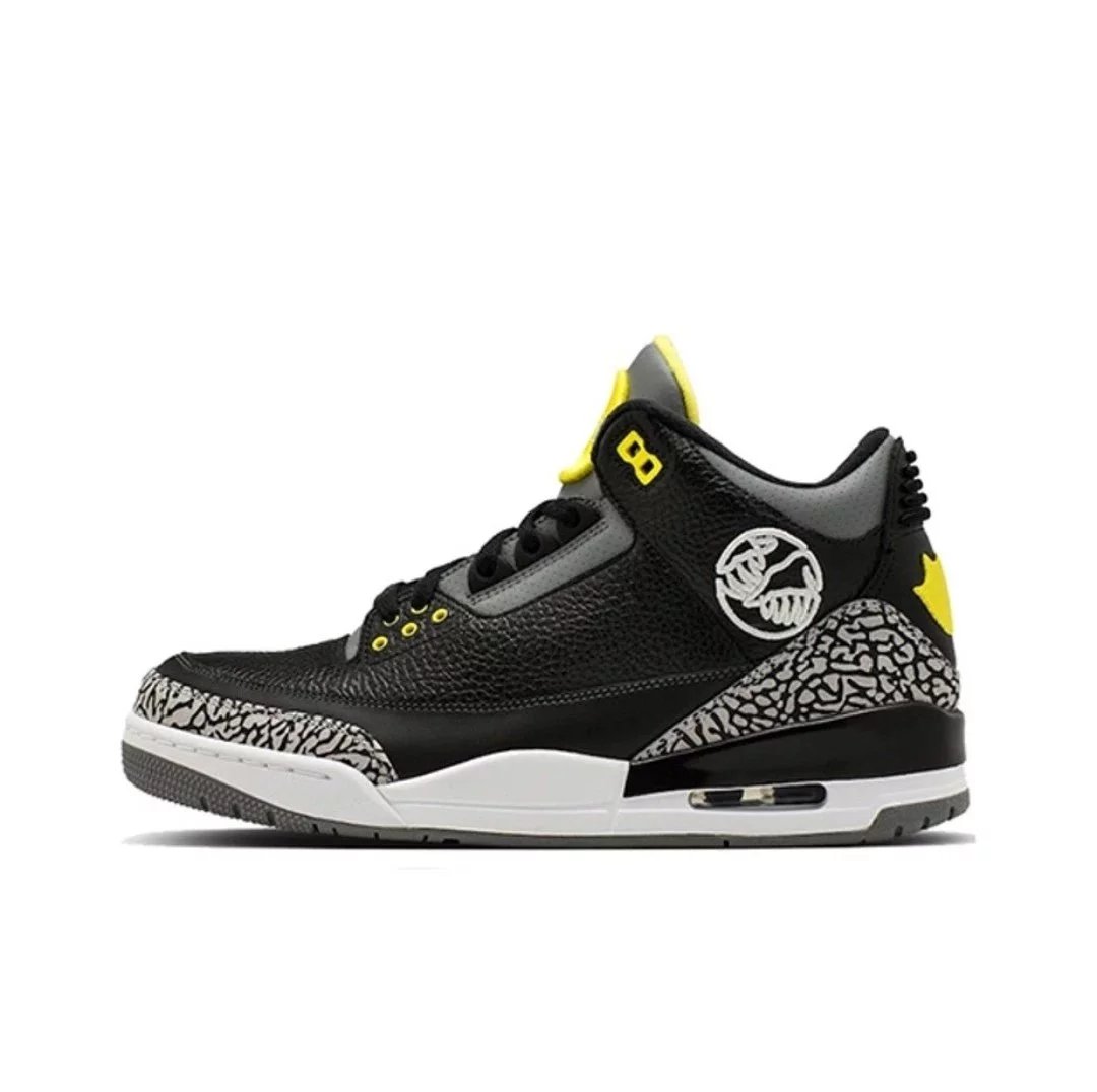 Jordan Sneakers Air 3 — Black and yellow H 011-MNJDLS-5