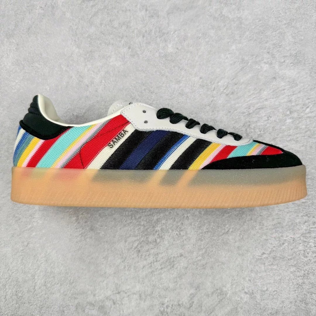 Adidas Sneakers Samba Platform — Colorful color-blocking