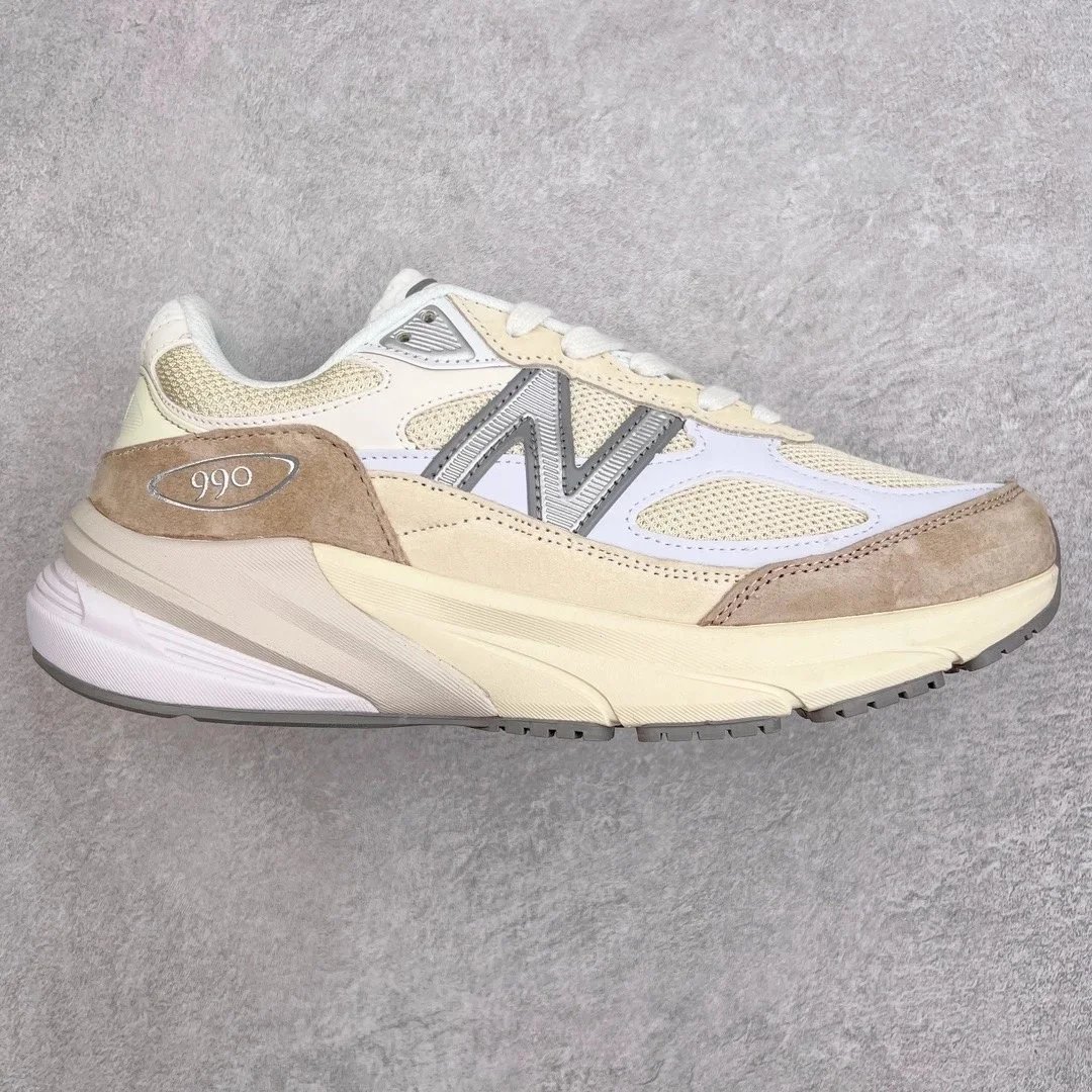 New Balance Sneakers 990v6 — White-brown