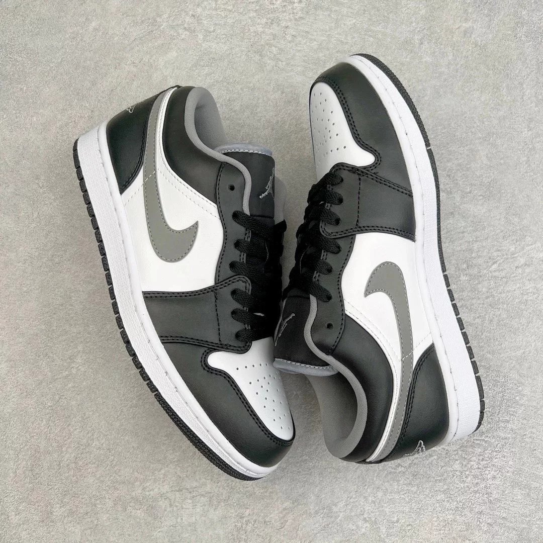 Nike Sneakers Air Jordan 1 Low — black and white gray shadow