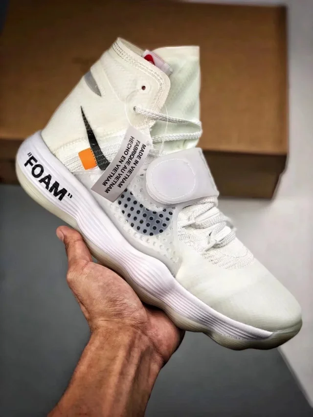Nike Sneakers Hyperdunk 2017 Off-White collaboration high-top basketball product detail image 1