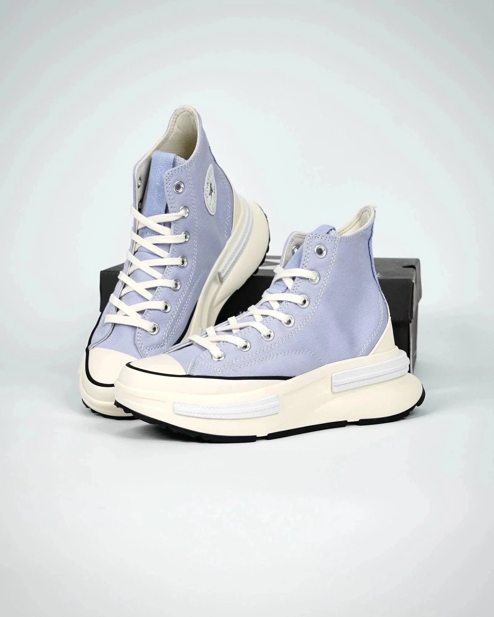 Converse Sneakers All Star 100 Trekwave H platform canvas — purple