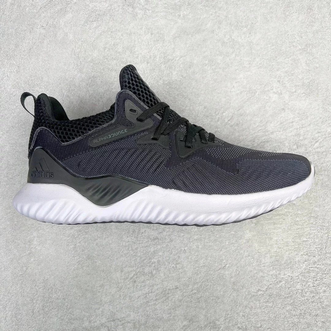 Adidas Sneakers Alphabounce — Black and white