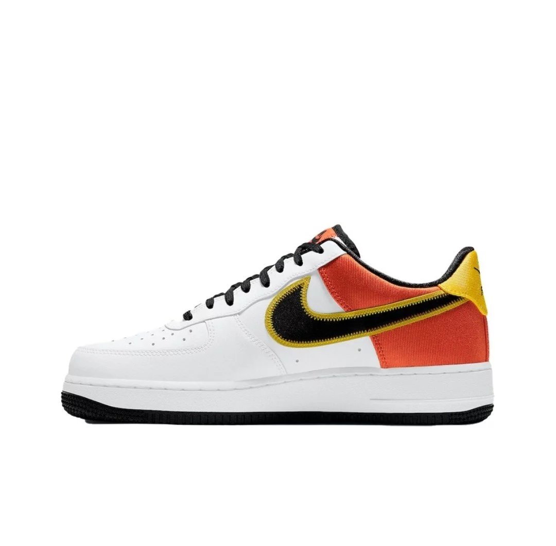 Nike Sneakers Air Force 1 Low — white and black orange