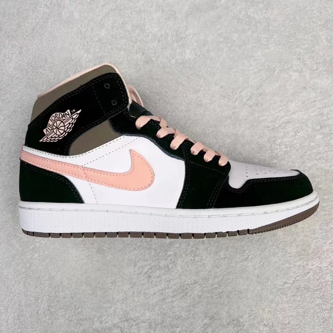 Jordan Sneakers Air 1 Mid — Black powder