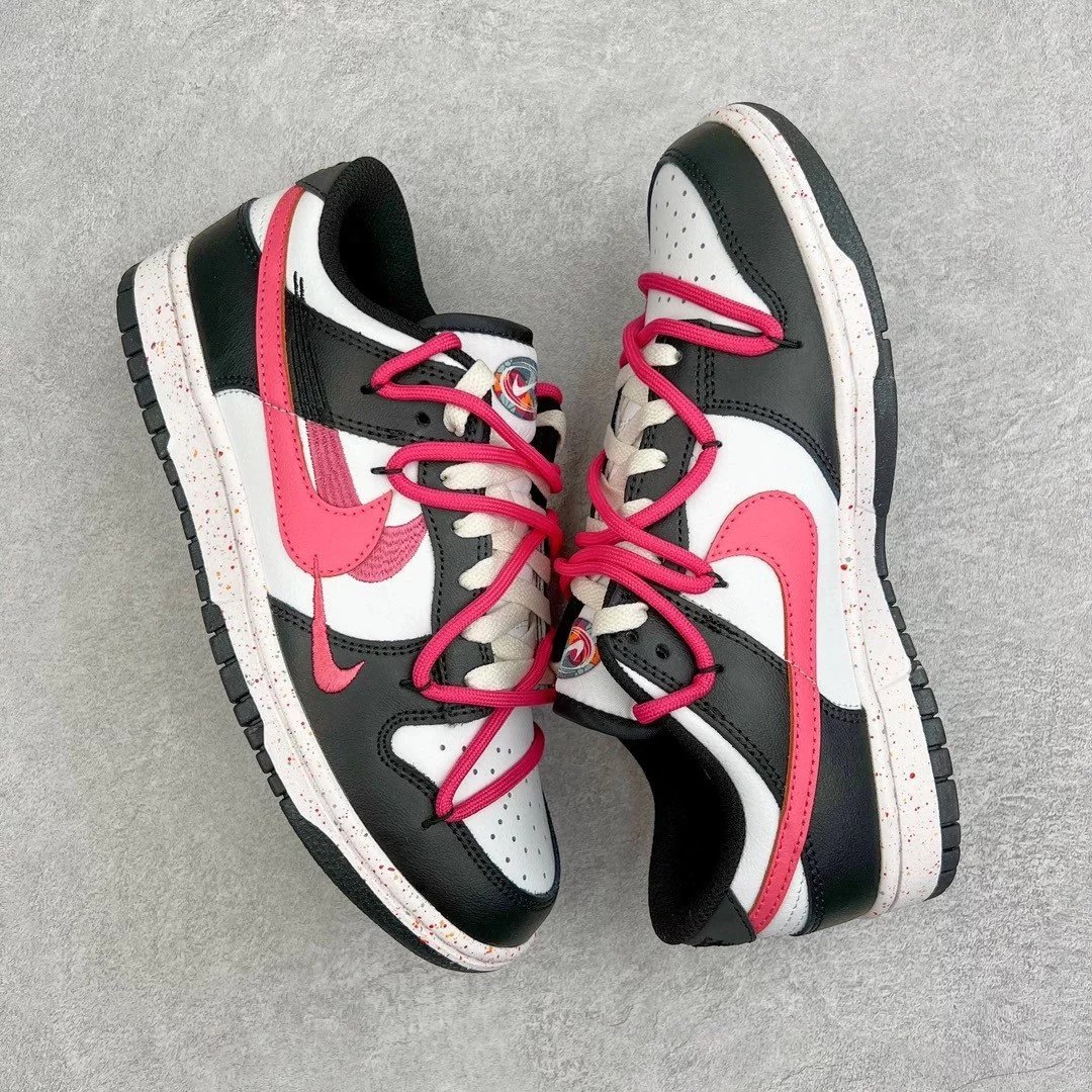 Nike Sneakers Dunk Low SE 85 Double Hook Deconstruction — White red blue