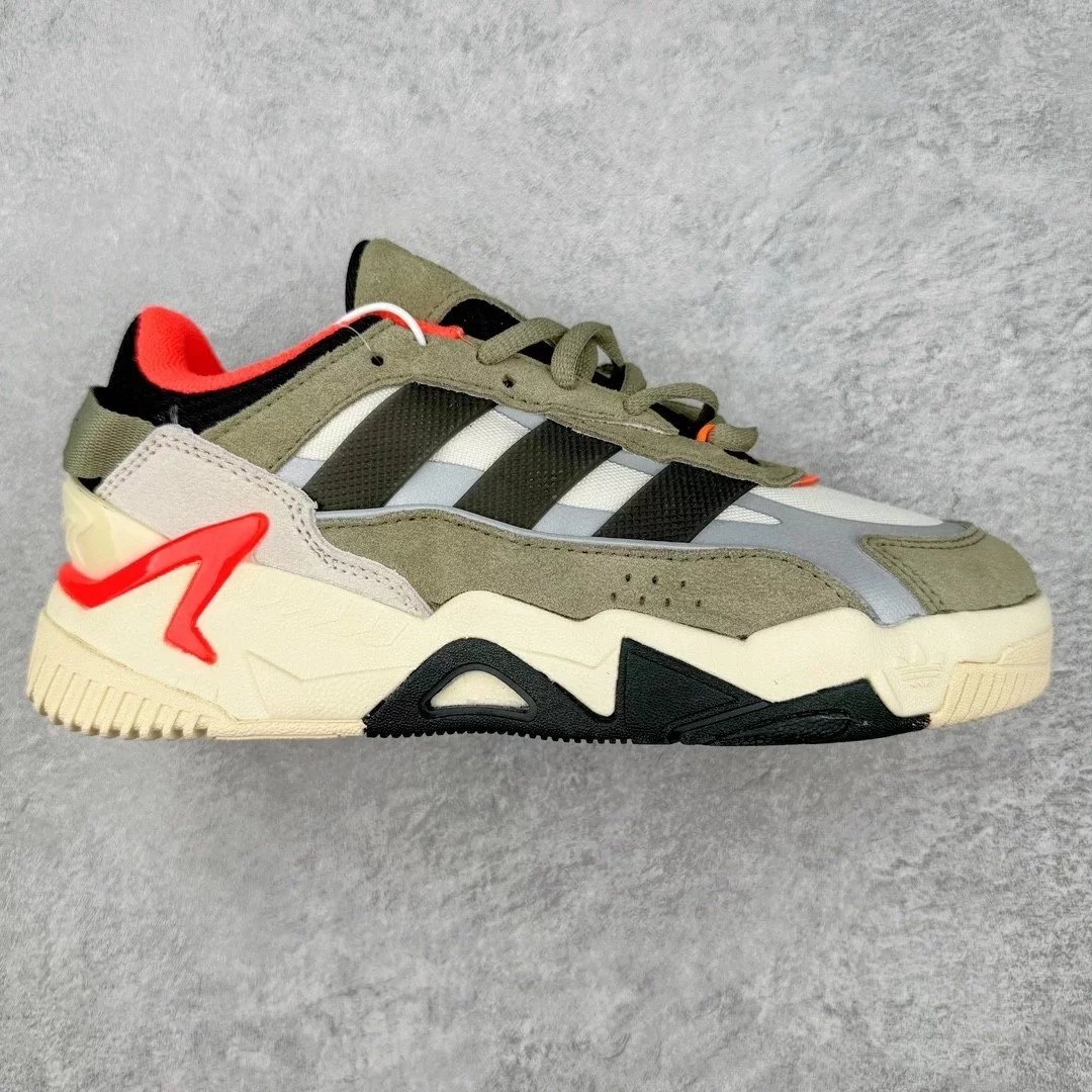Adidas Sneakers Niteball — Red and green