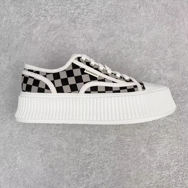 Chanel Sneakers Platform Tweed product detail image 1
