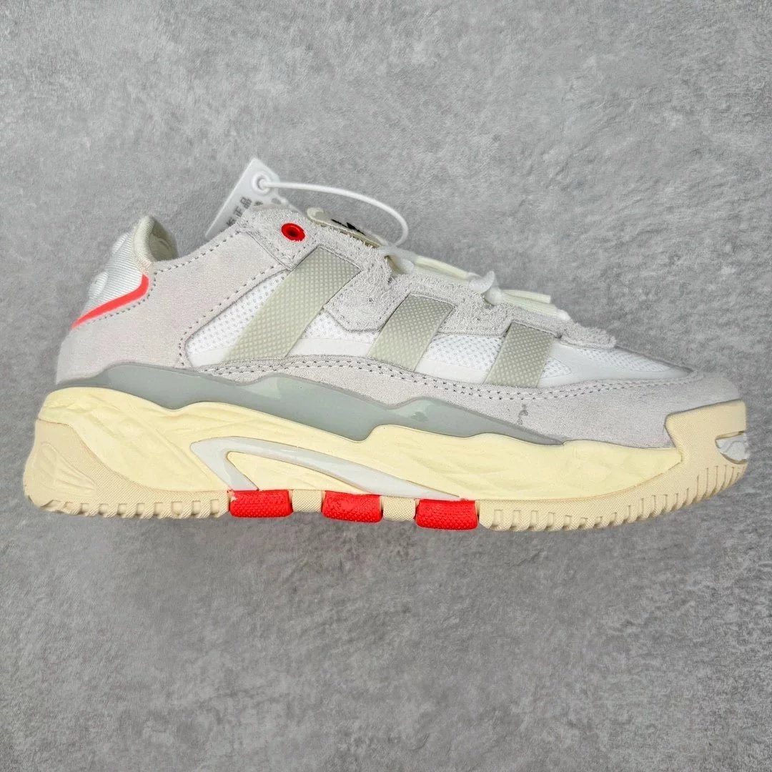 Adidas Sneakers Niteball — Grayish white