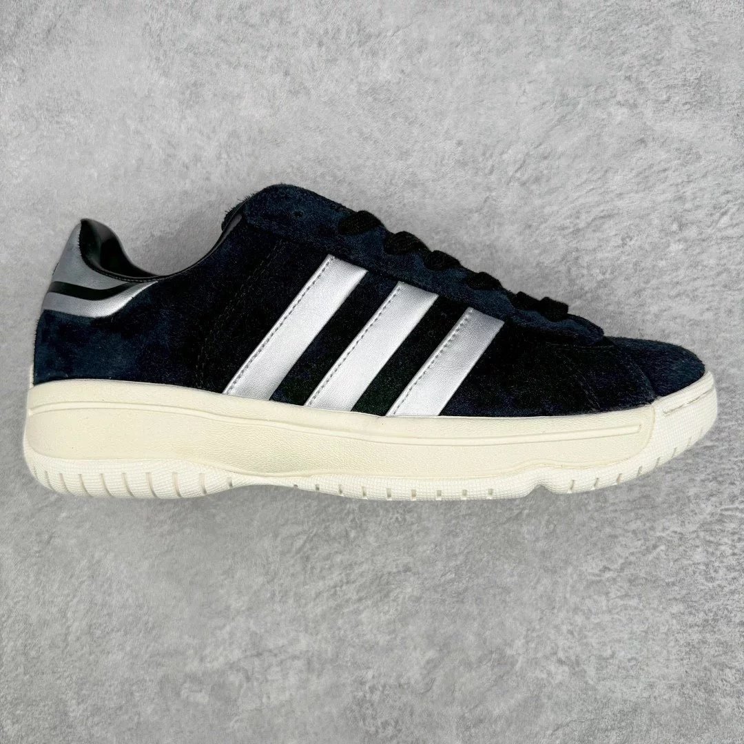 Unbranded Sneakers Low-Top Three-Stripe — Black silver
