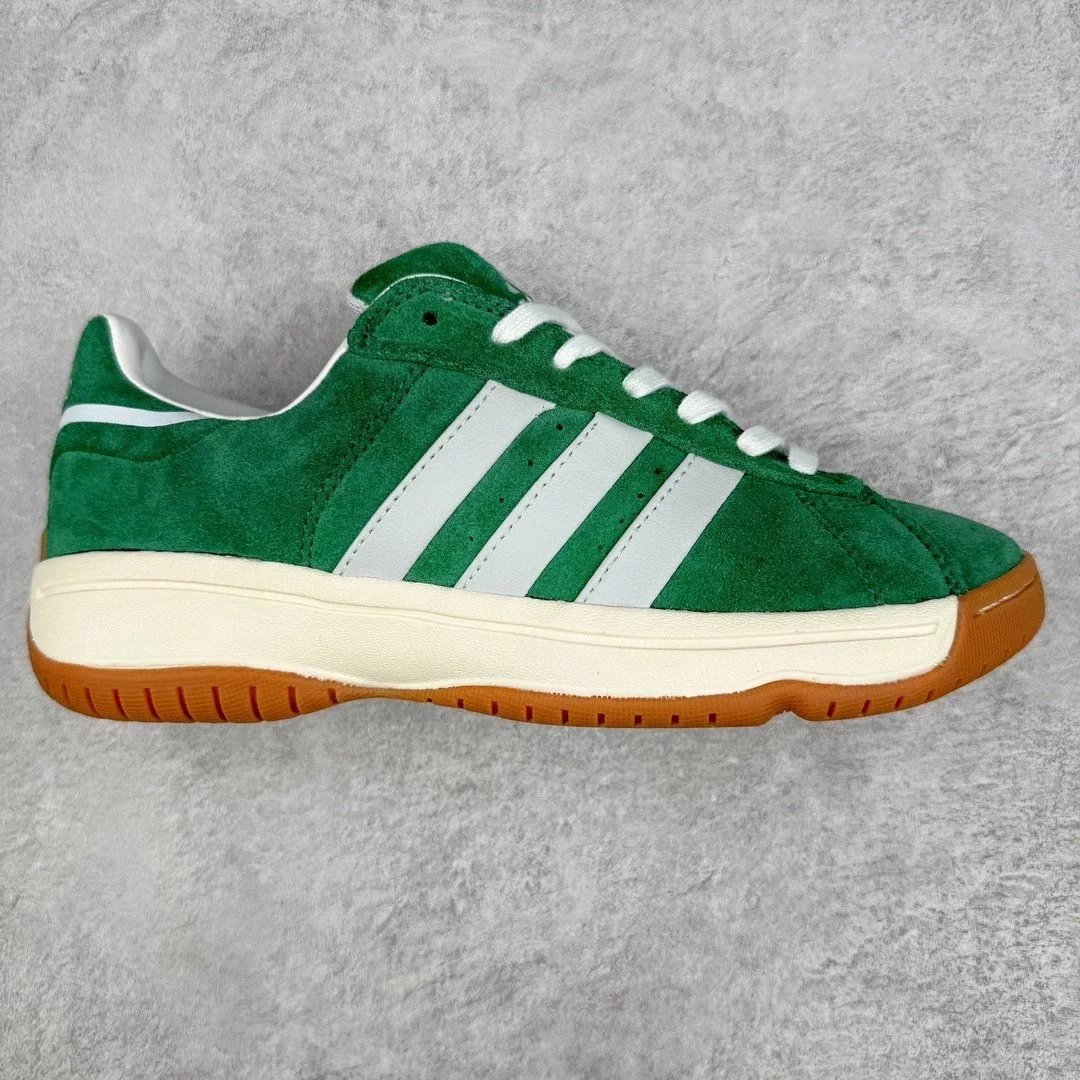 Unbranded Sneakers Low-Top Three-Stripe — Green